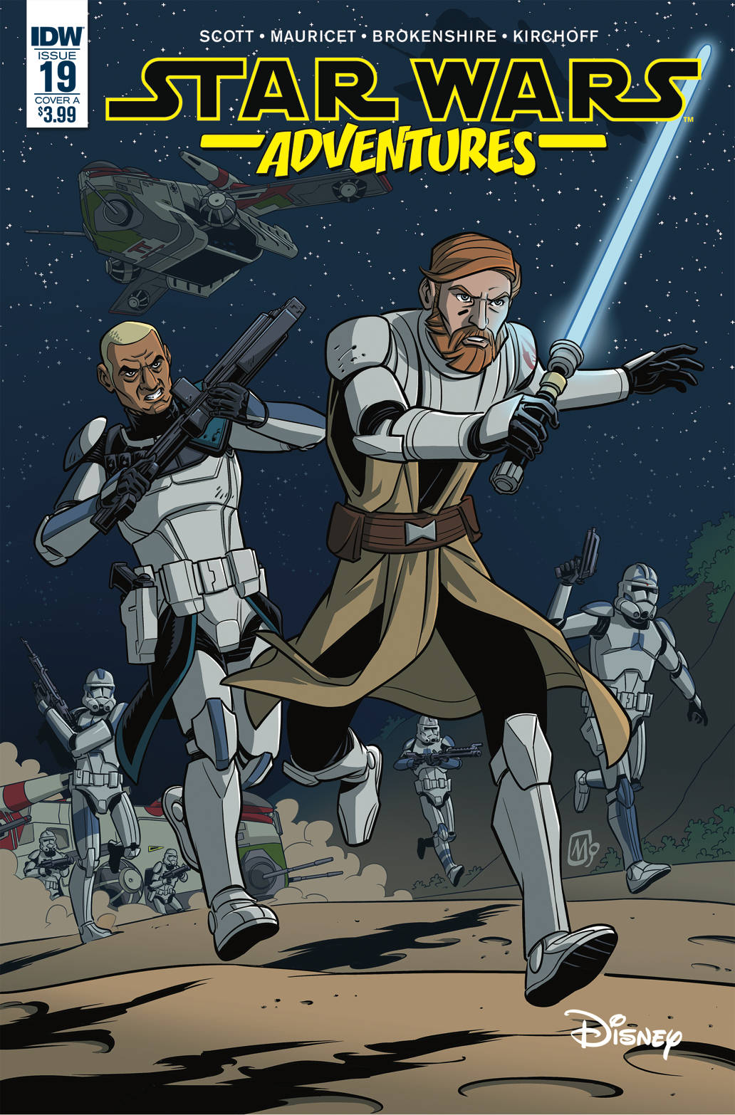 Star Wars Adventures #19 Cover A Mauricet