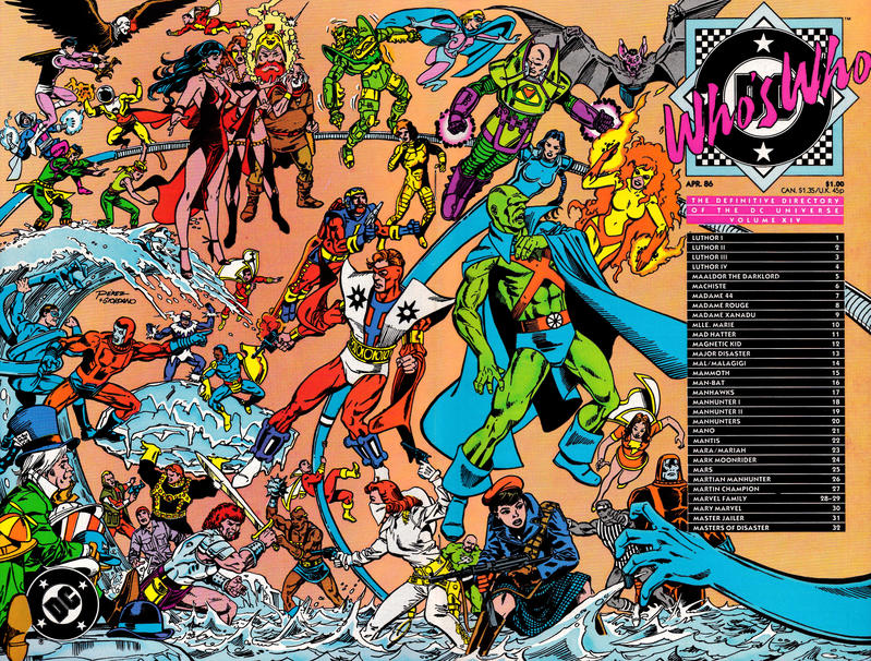 Who's Who: The Definitive Directory of The DC Universe #14 [Direct]