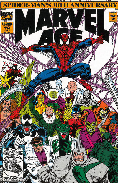 Marvel Age #114-Very Fine (7.5 – 9)