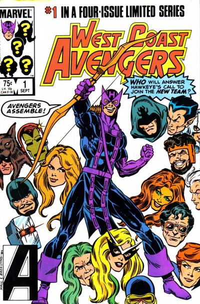 West Coast Avengers #1 [Direct]-Fine (5.5 – 7)