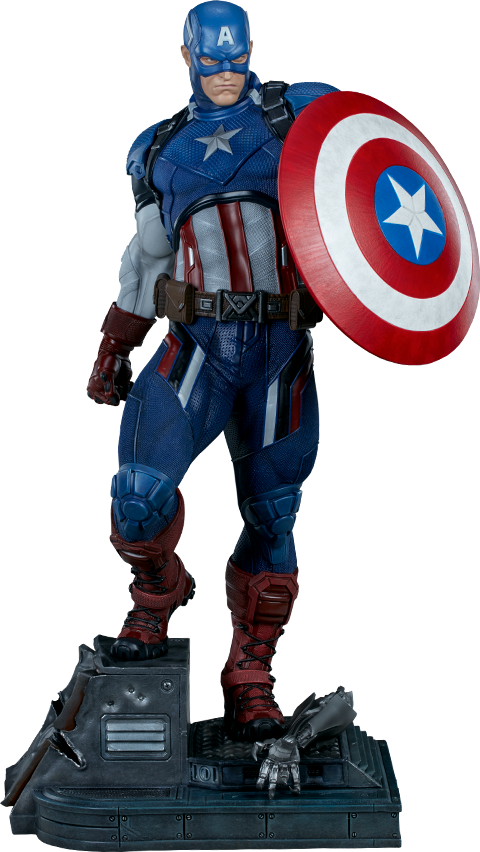 Captain America Sideshow Premium Format Statue - 2022
