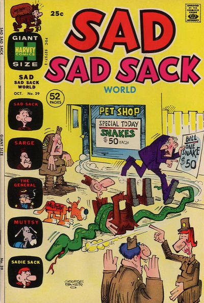 Sad Sad Sack #39-Good (1.8 – 3)