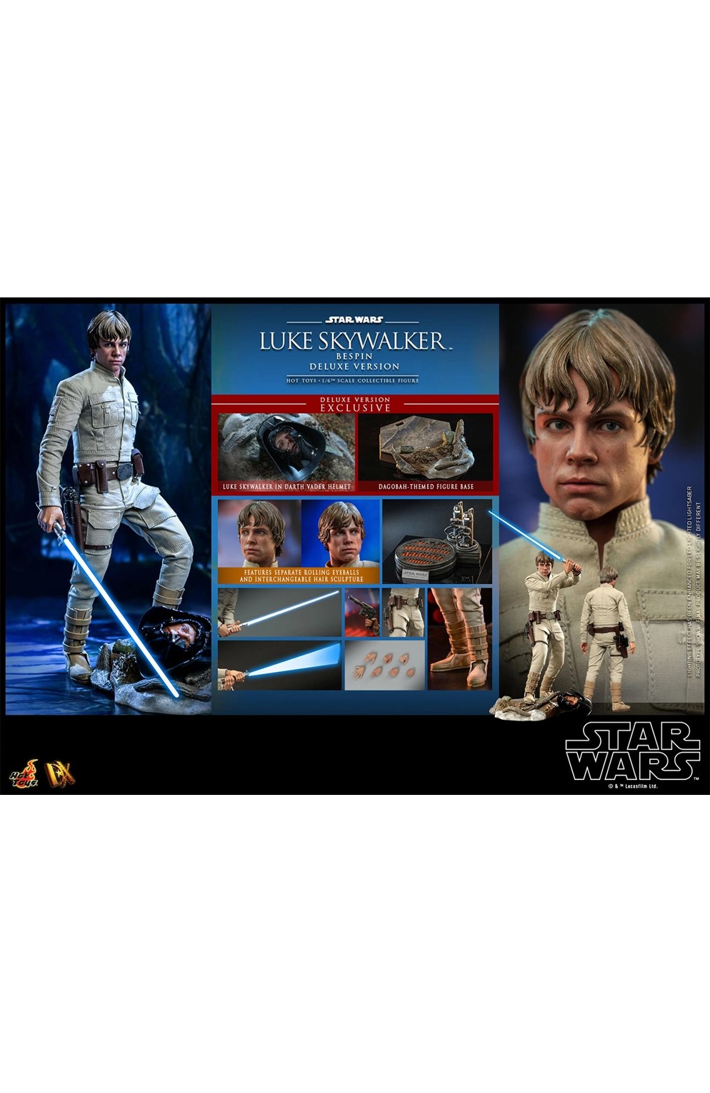 Luke Skywalker - Versão Deluxe & Edição Especial