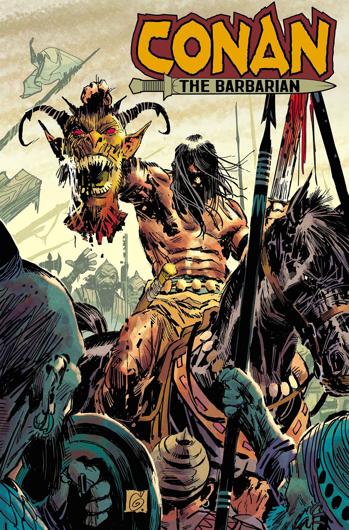 Conan the Barbarian #9 Garney Variant (2018)