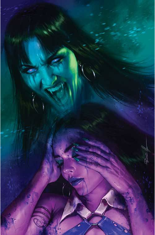 Vampirella Dark Reflections #1 Cover ZA 10 Copy Last Call Incentive Parrillo Ultraviolet