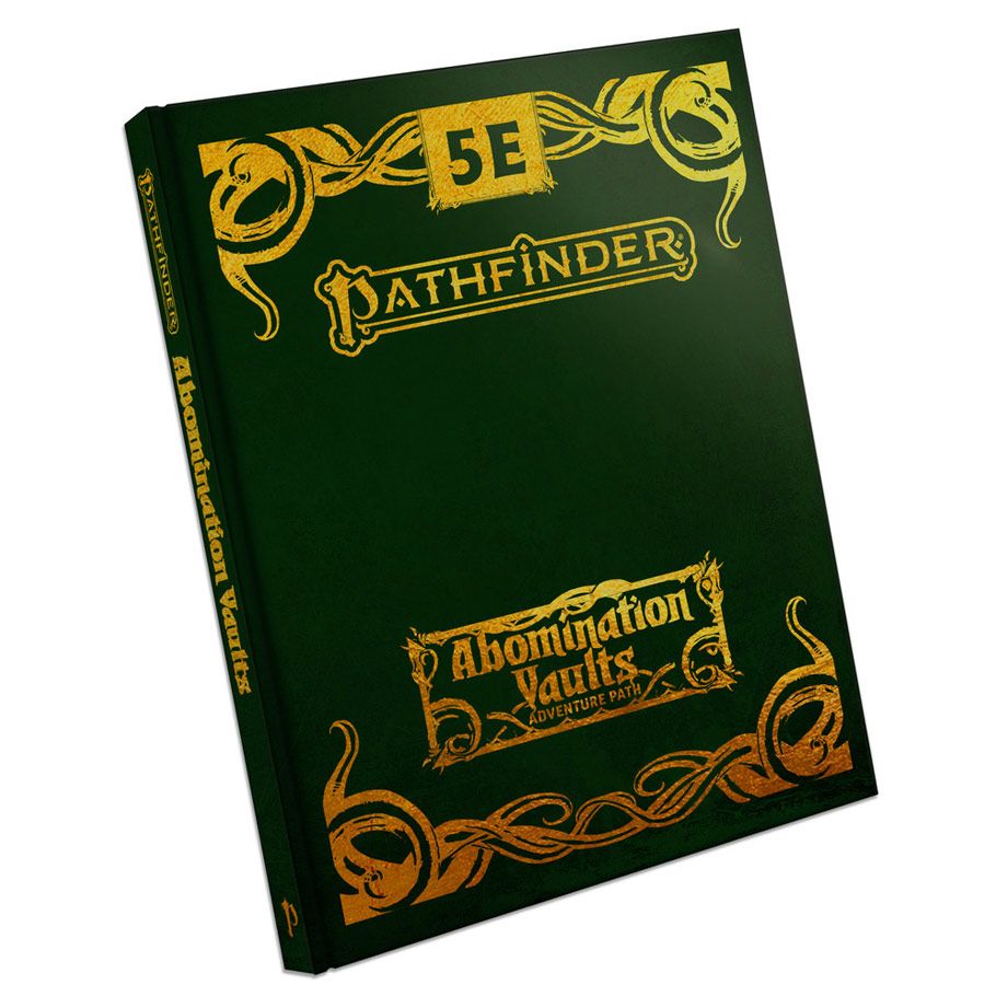 Pathfinder Adventure Path Abomination Vaults 5E Special Edition Hardcover