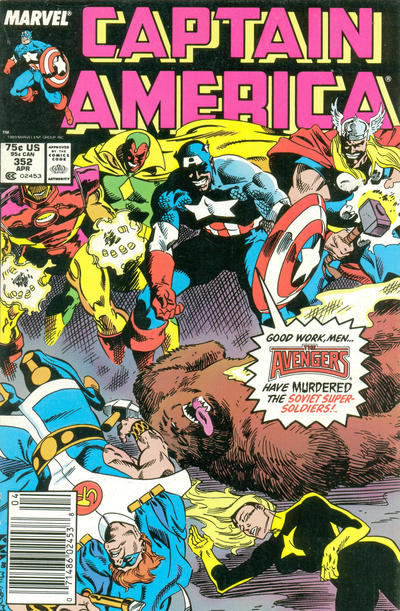 Captain America #352 [Newsstand]-Very Good (3.5 – 5)