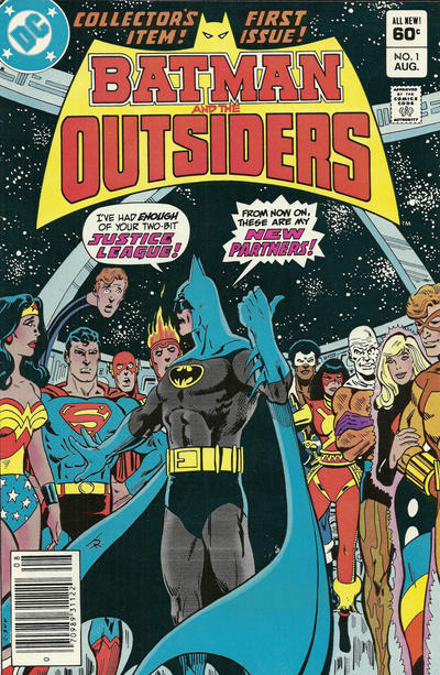 Batman And The Outsiders #1 [Newsstand]-Fine (5.5 – 7)