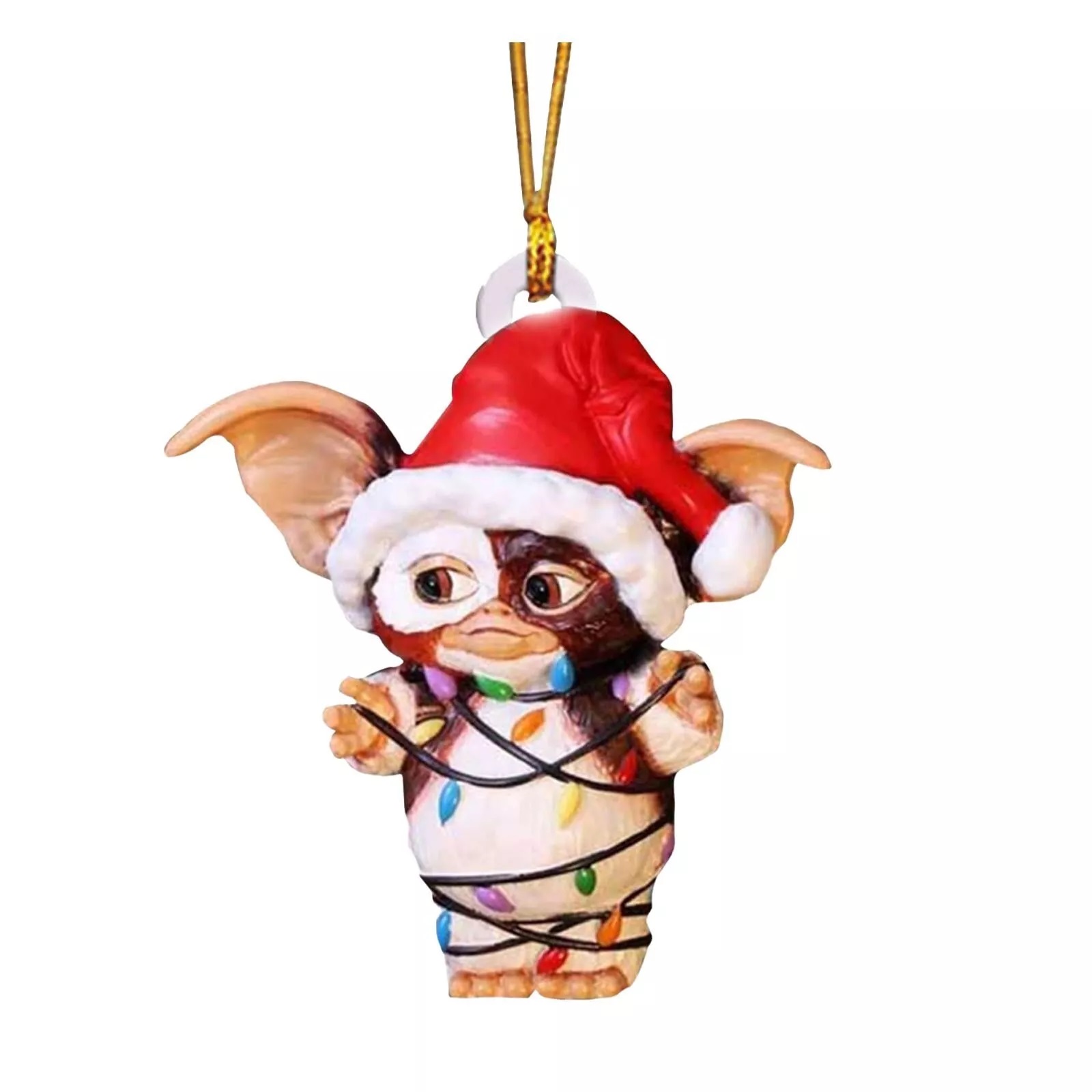 Gremlins Gizmo In Fairy Lights Hanging Ornament