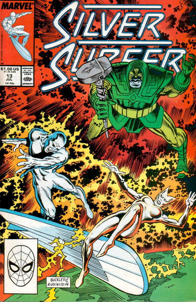 Silver Surfer #13 [Direct]-Very Good (3.5 – 5)