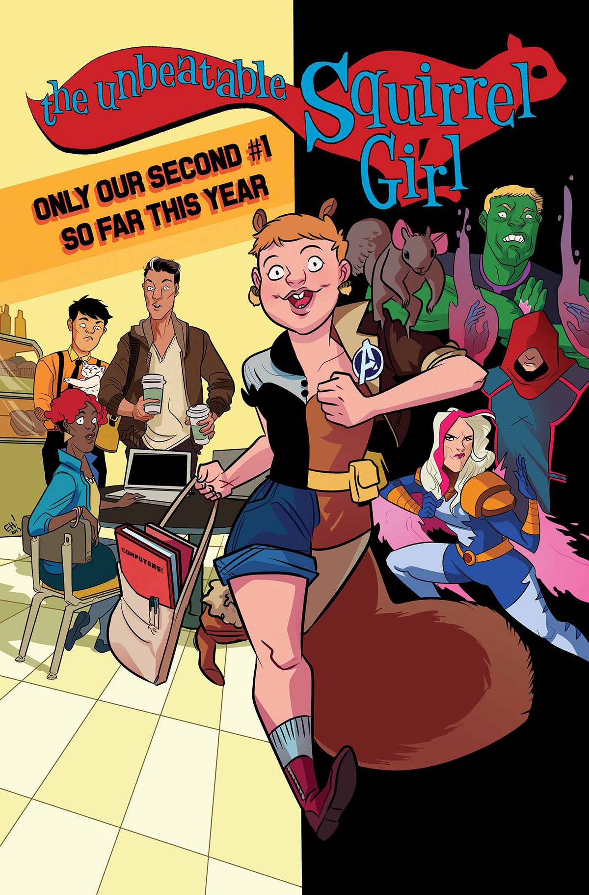 Unbeatable Squirrel Girl #1 by Henderson Poster
