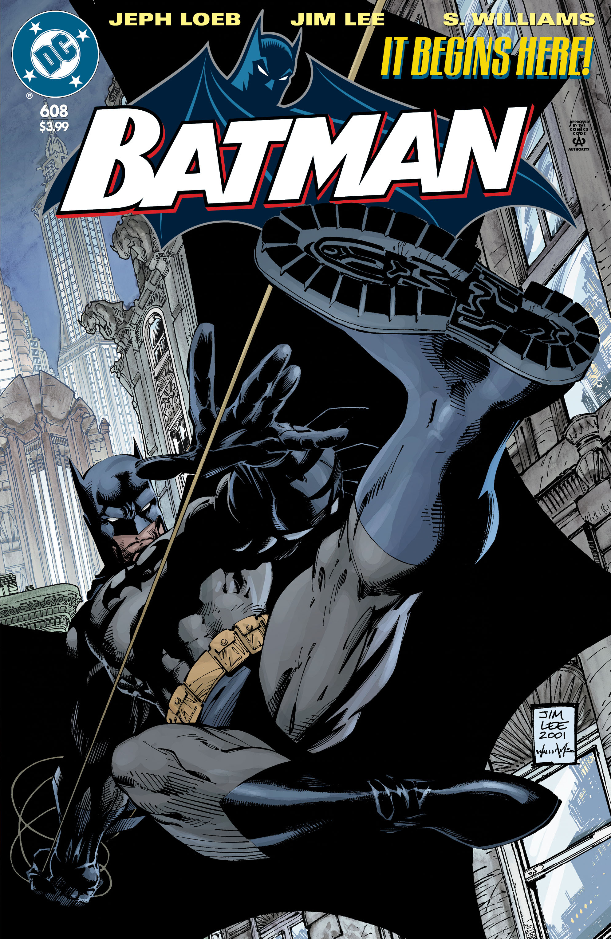 Batman #608 Facsimile Edition Cover A Jim Lee