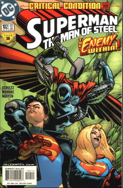 Superman: The Man of Steel #102 [Direct Sales]-Fine (5.5 – 7)