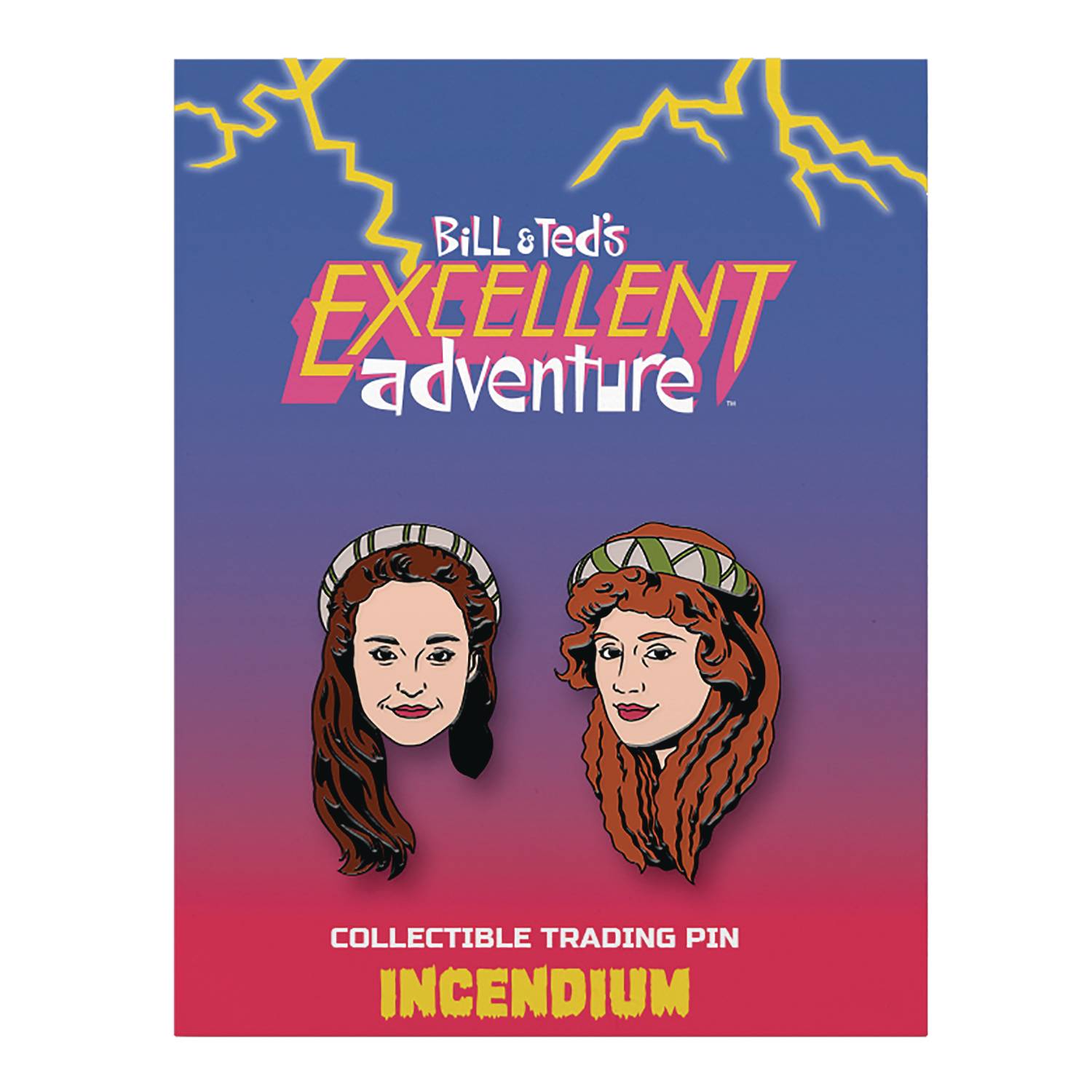 Bill And Teds Excellent Adventure Lapel Pin Set B