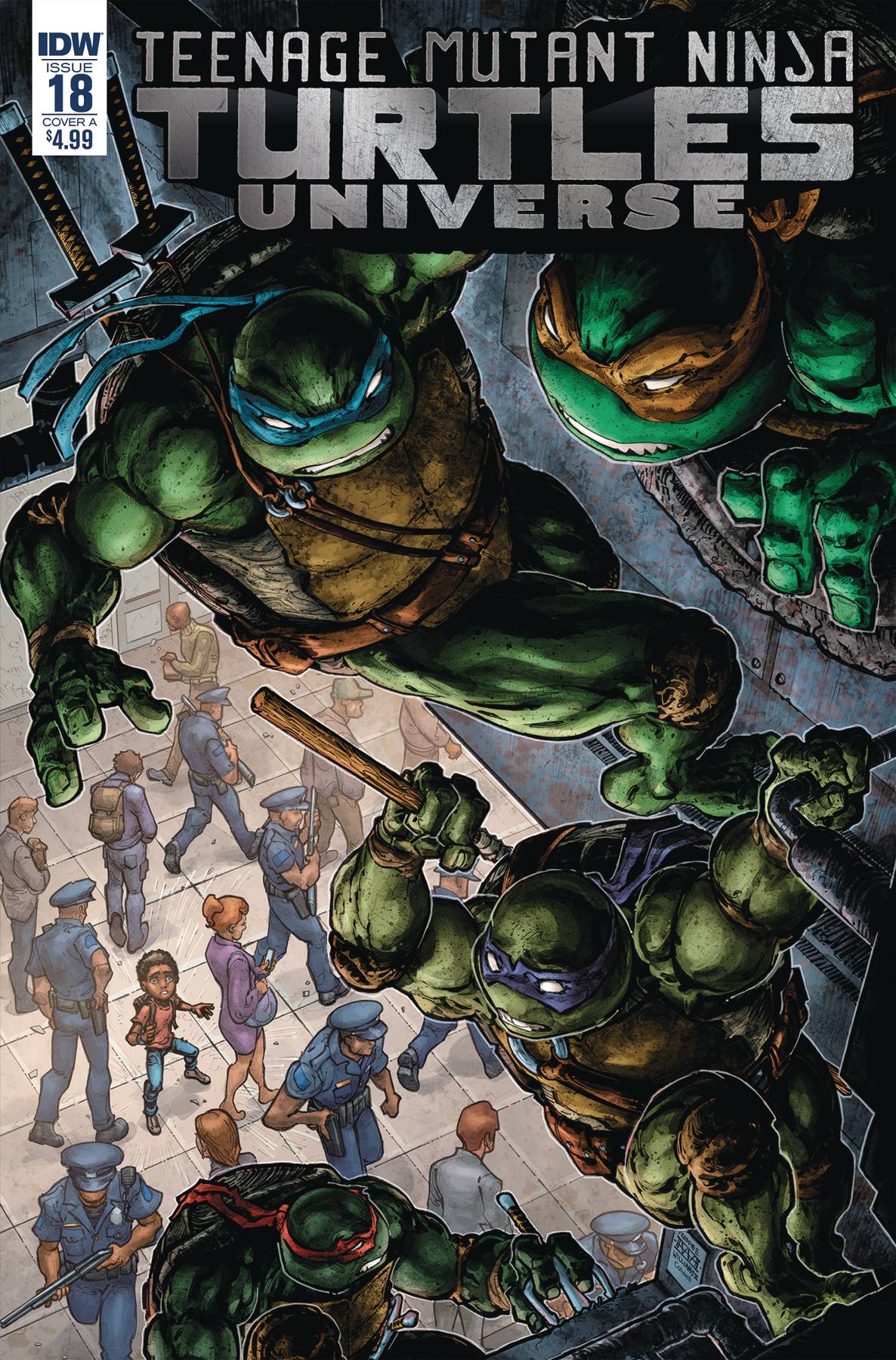 Teenage Mutant Ninja Turtles Universe #18 Cover A Williams II