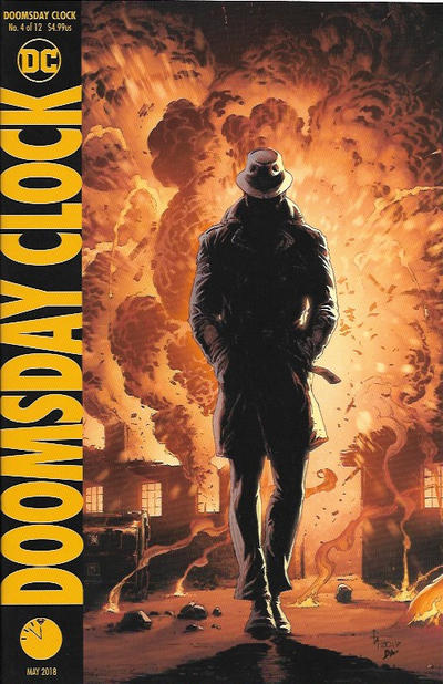 Doomsday Clock #4 [Gary Frank "Rorschach" Cover]-Near Mint (9.2 - 9.8)