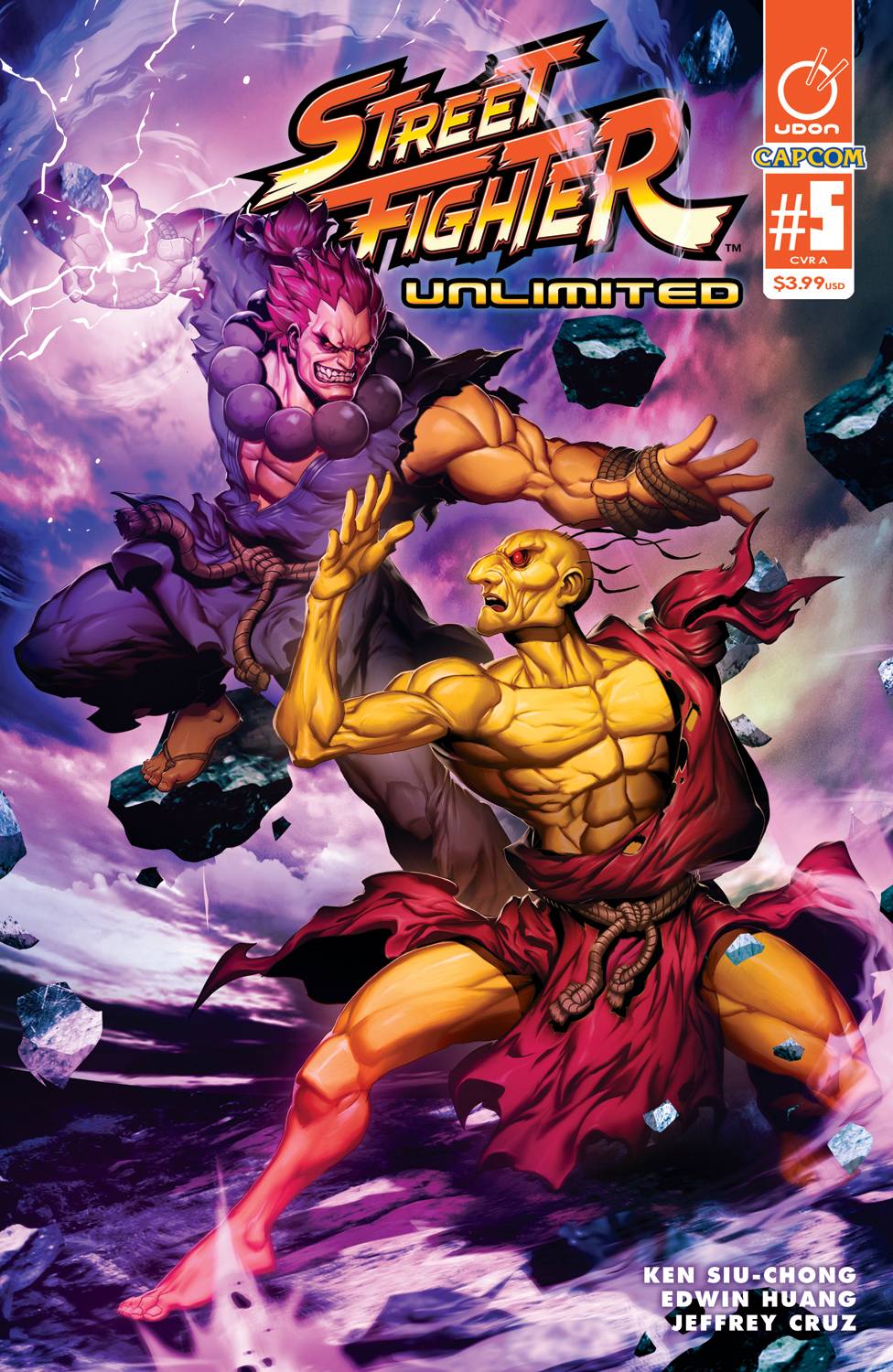 Street Fighter Unlimited #5 Cover A Genzoman Story