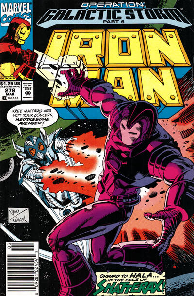 Iron Man #278 [Newsstand]-Good (1.8 – 3)