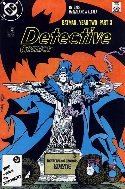 Detective Comics #577 [Direct]-Fine (5.5 – 7) "Year Two" Part 3