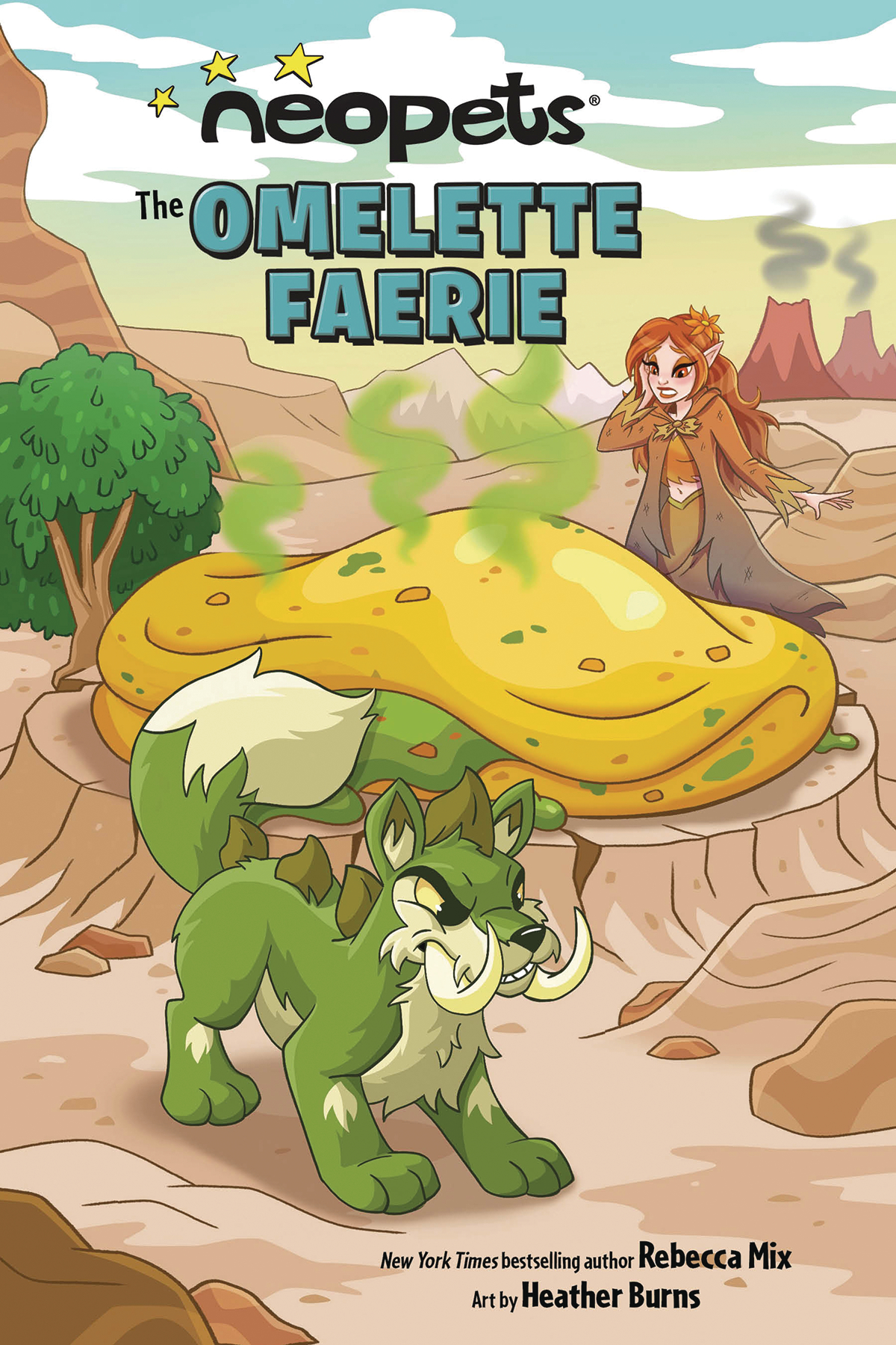 Neopets Graphic Novel Volume 1 Omelette Faerie