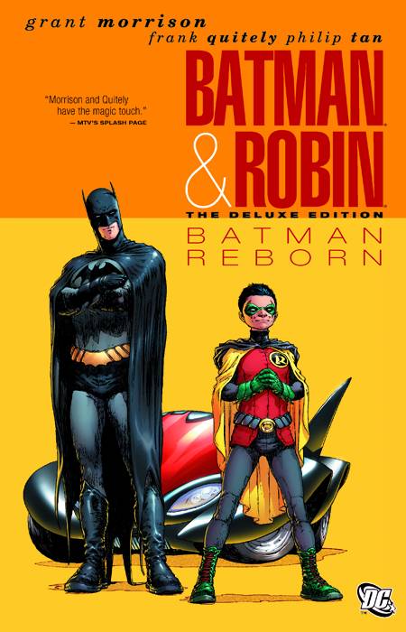 Batman and Robin Deluxe Hardcover Volume 1 Batman Reborn