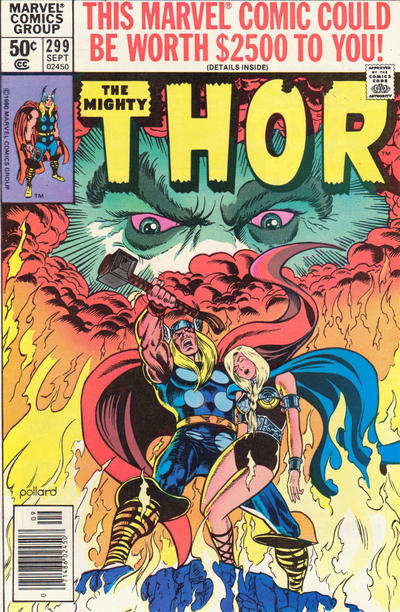 Thor #299 [Newsstand]-Fine (5.5 – 7) Mark Jeweler Variant 