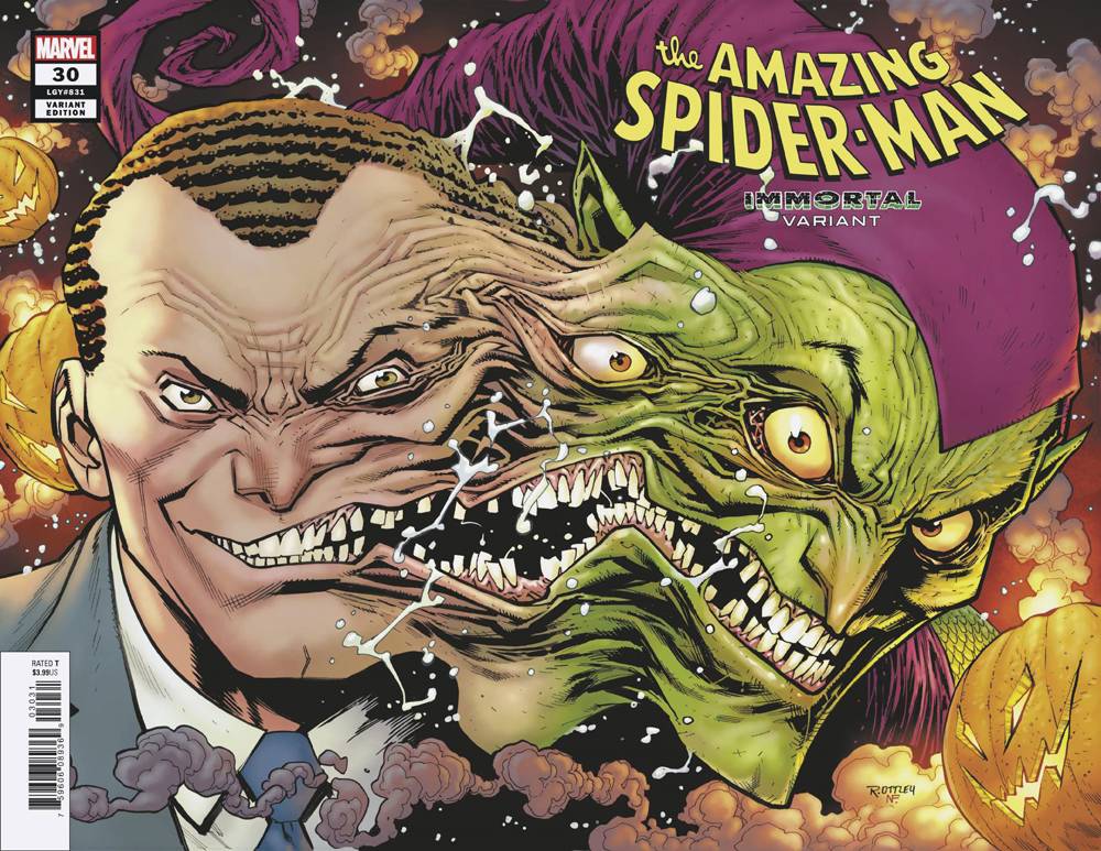 Amazing Spider-Man #30 Ottleyimmortal Wraparound Variant Ac (2018)