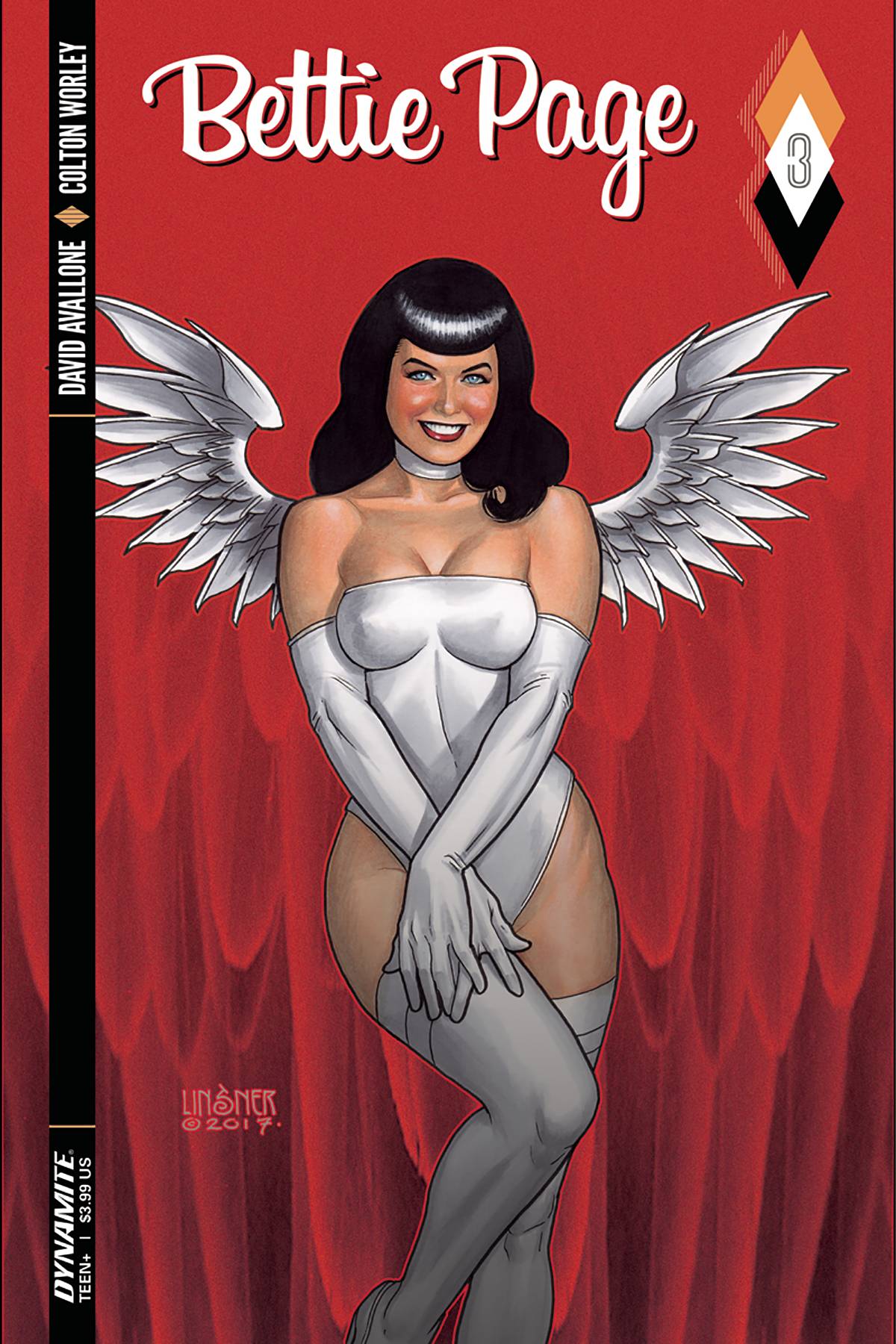 Bettie Page #3 Cover A Linsner