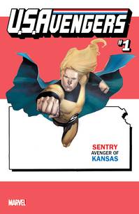 US Avengers #1 Reis Kansas State Variant