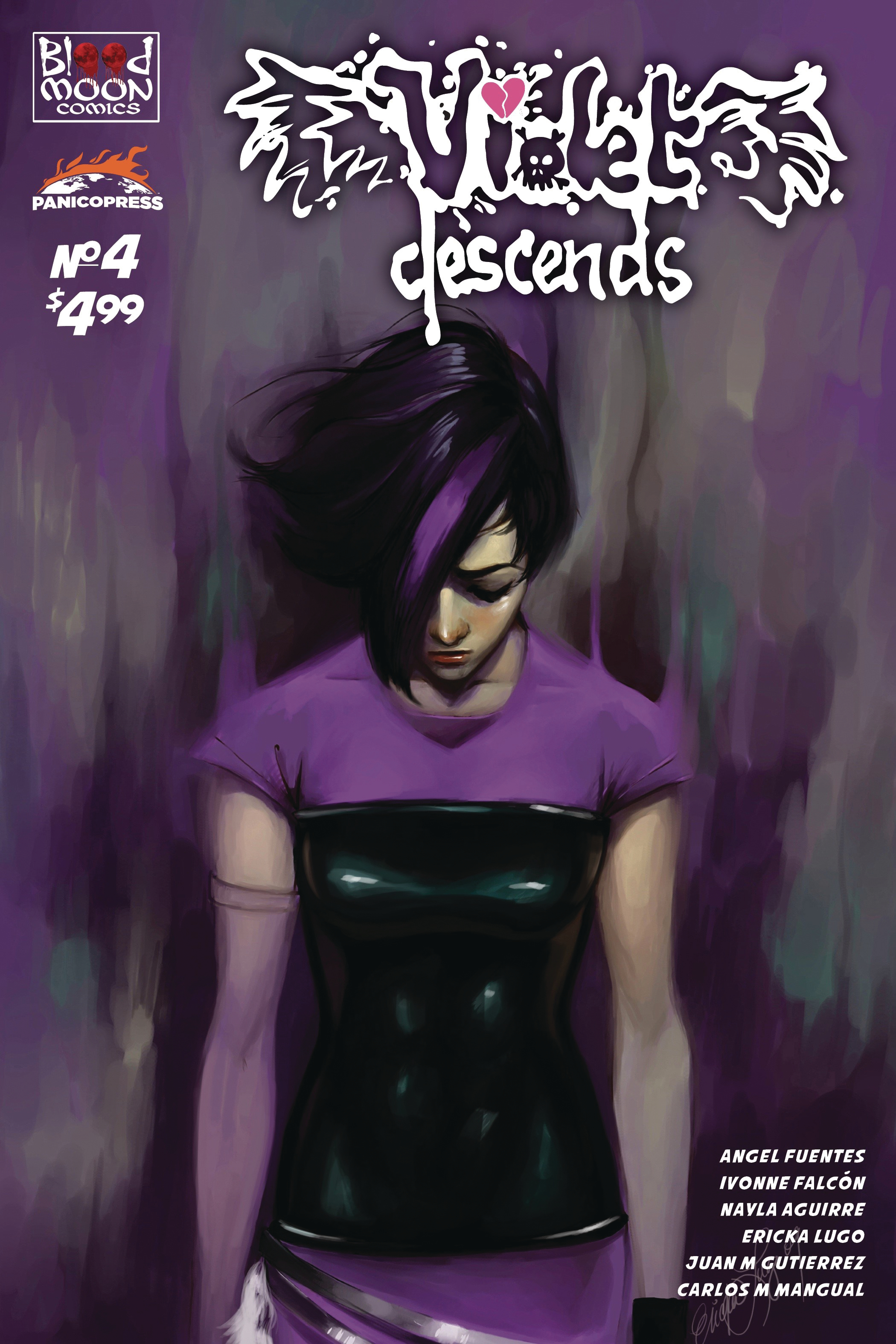 Violet Descends #4 Cover A Falcon (Of 5)