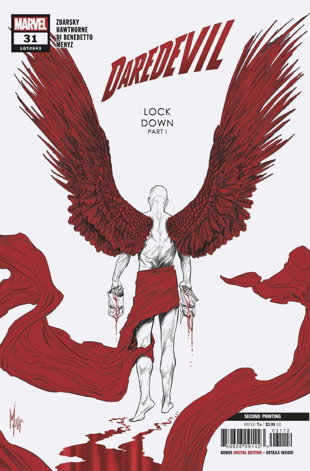 Daredevil #31 2nd Printing Variant (2019)