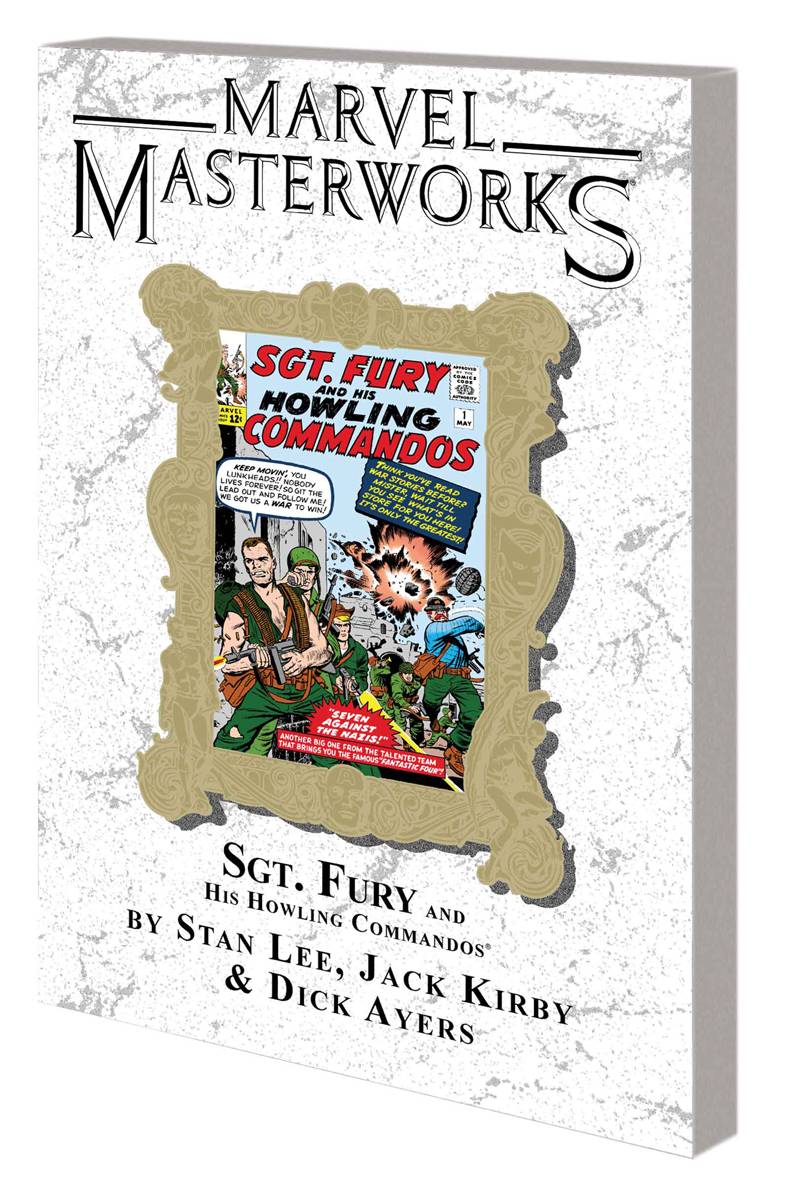 Marvel Masterworks Sgt Fury Graphic Novel Volume 1 Direct Market Variant Edition 58