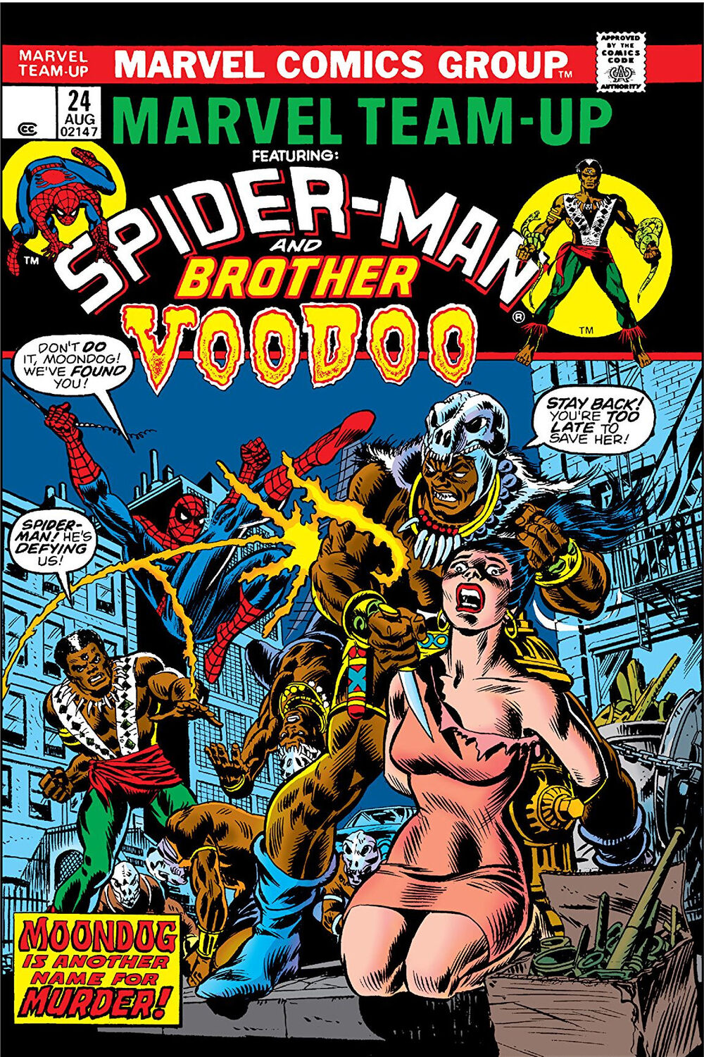 Marvel Team-Up Featuring: Spider-Man And Brother Voodoo Volume 1 #24