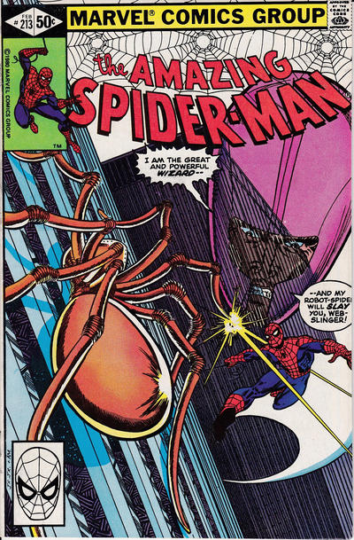 The Amazing Spider-Man #213 [Direct]- Fine 