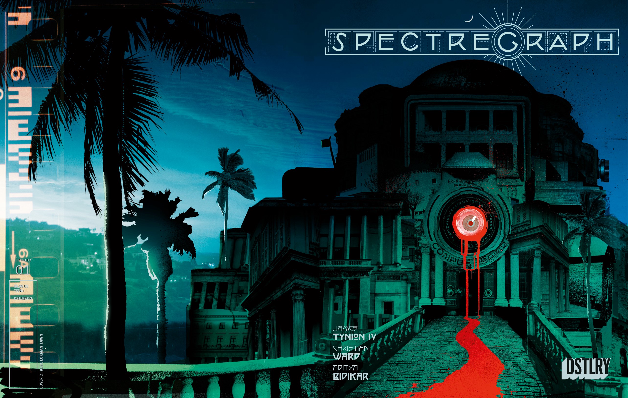 Spectregraph #1 Cover C 1 for 10 Incentive Alex Eckman-Lawn Variant (Mature) (Of 4)