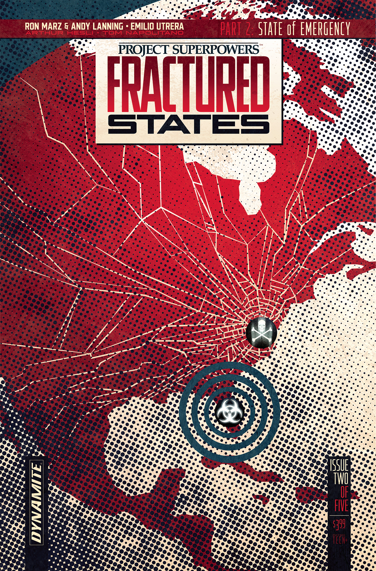 Project Superpowers Fractured States #2 Cover E Wooton