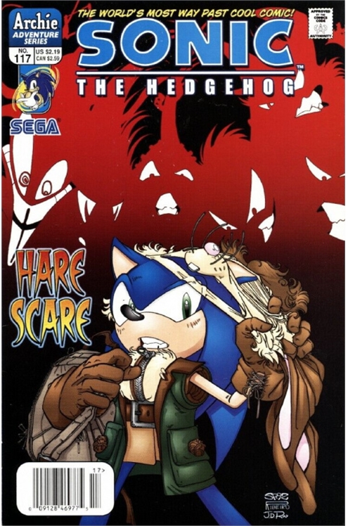 Sonic The Hedgehog #117 [Newsstand] - Fn+