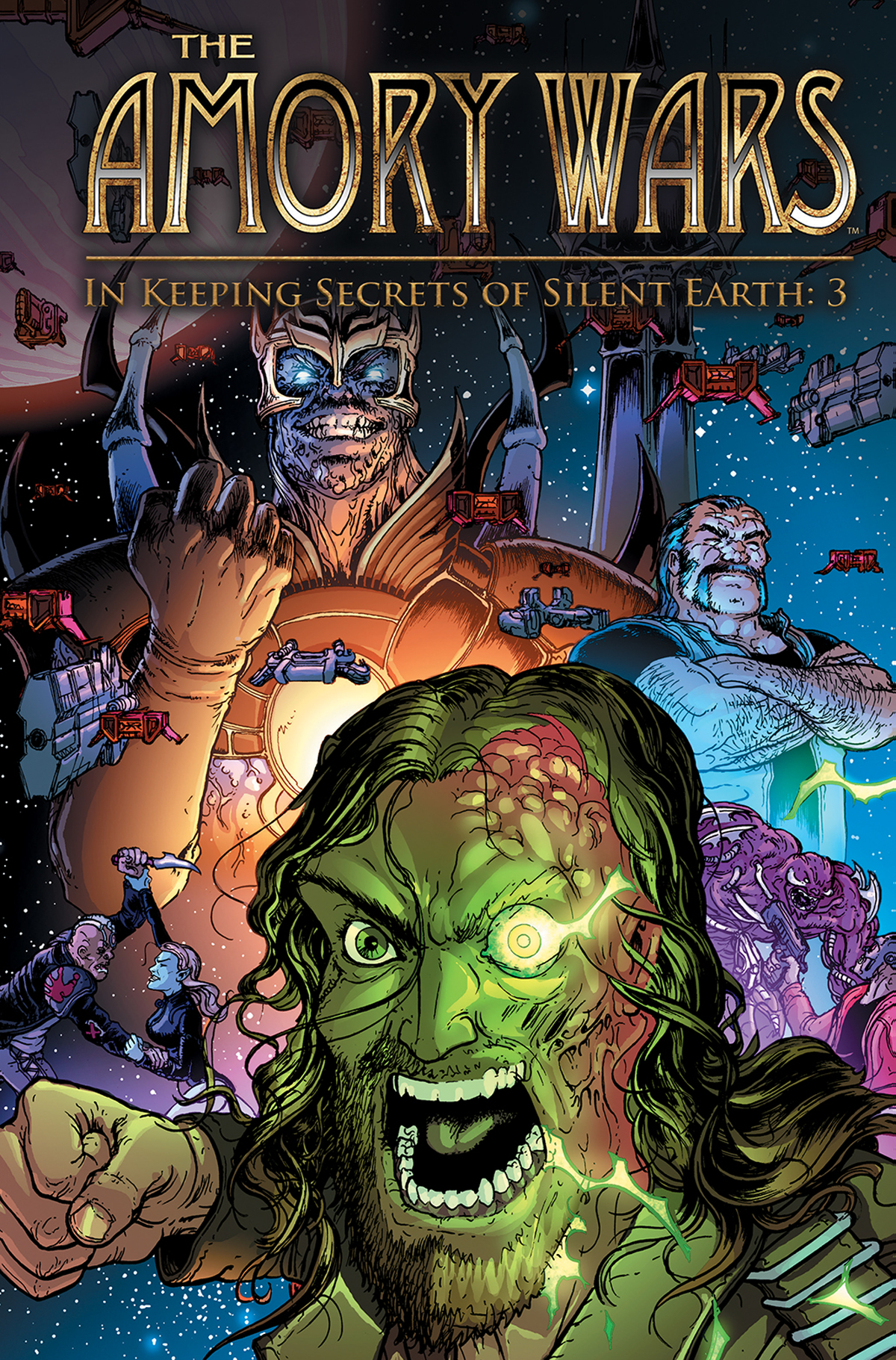 Buy Amory Wars Hardcover Keeping Secrets of Silent Earth 3 (Mature) |  Gutter Pop Comics