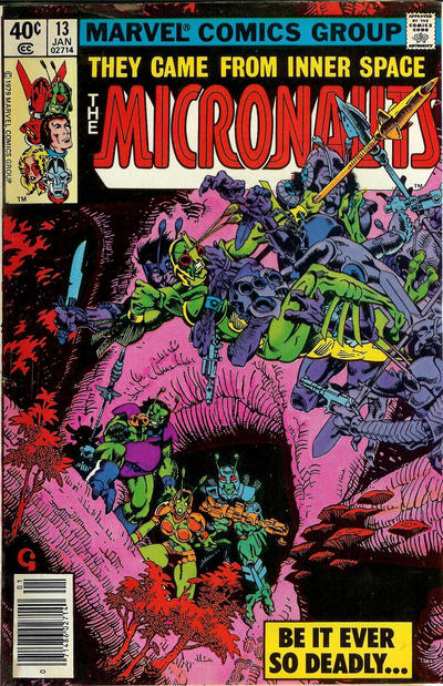 Micronauts #13 [Newsstand](1979)-Fine (5.5 – 7)