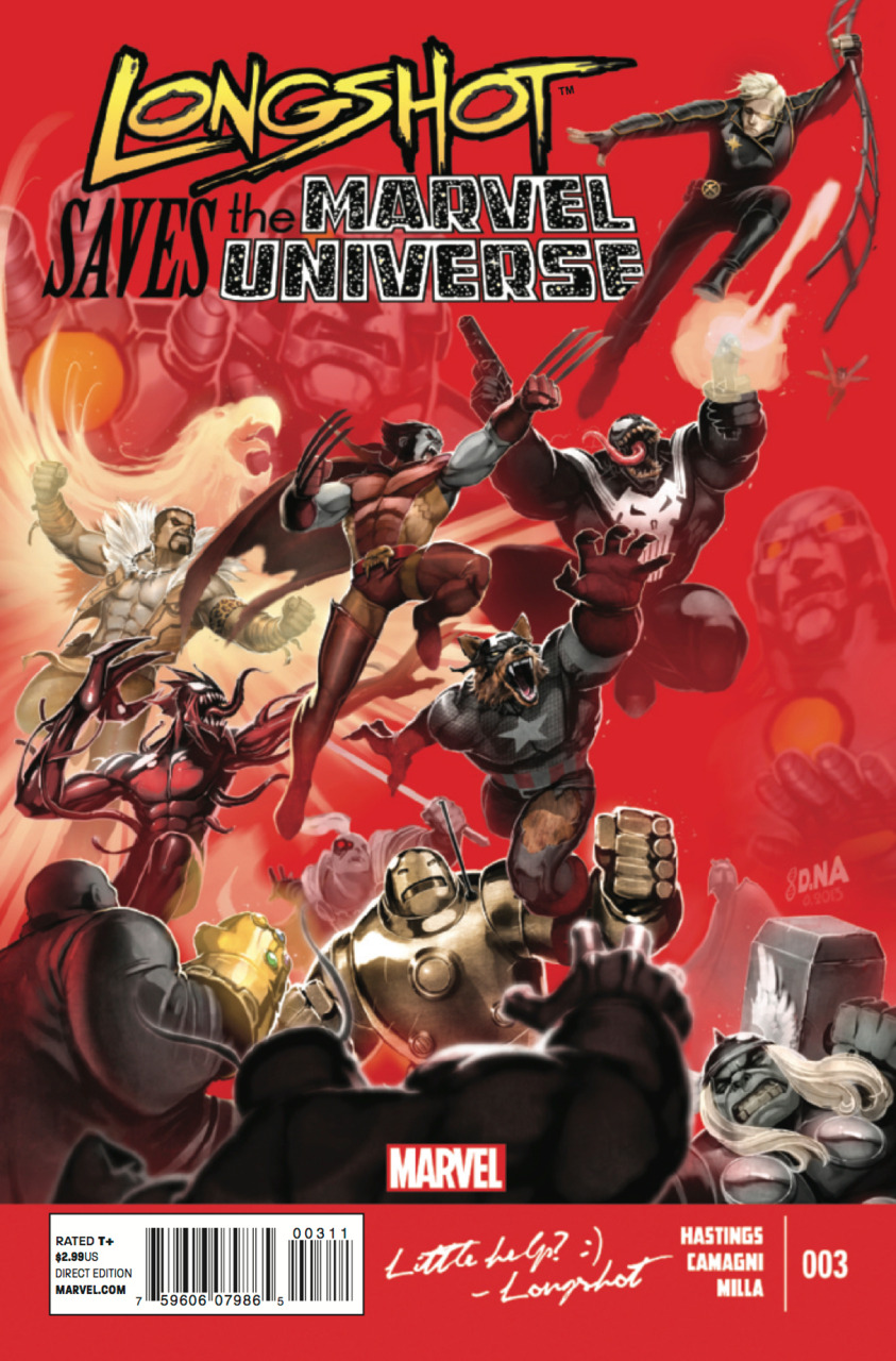 Longshot Saves The Marvel Universe #3 (2013)