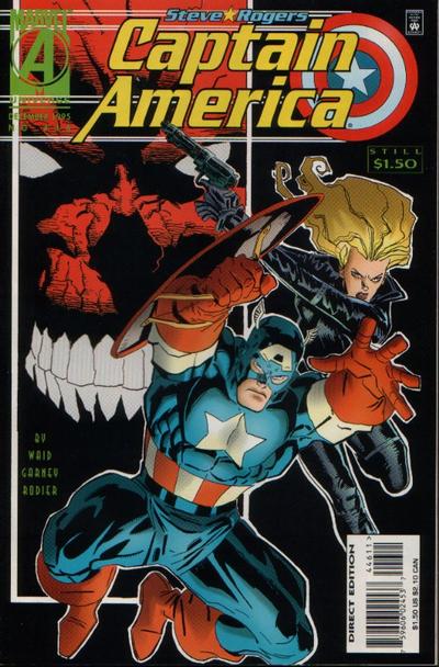 Captain America #446 [Direct Edition] Very Fine