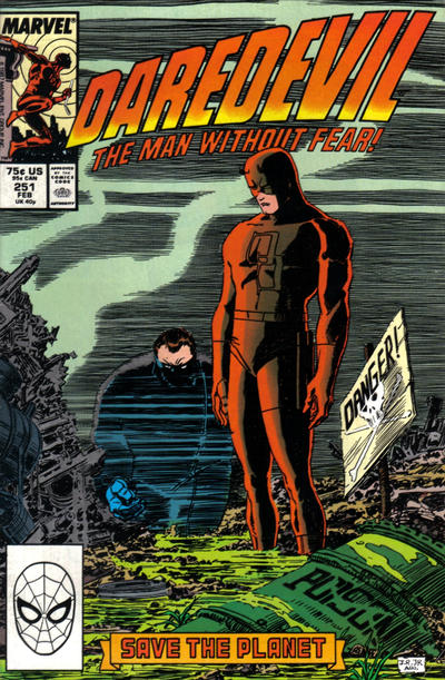 Daredevil #251 [Direct]-Very Fine (7.5 – 9)