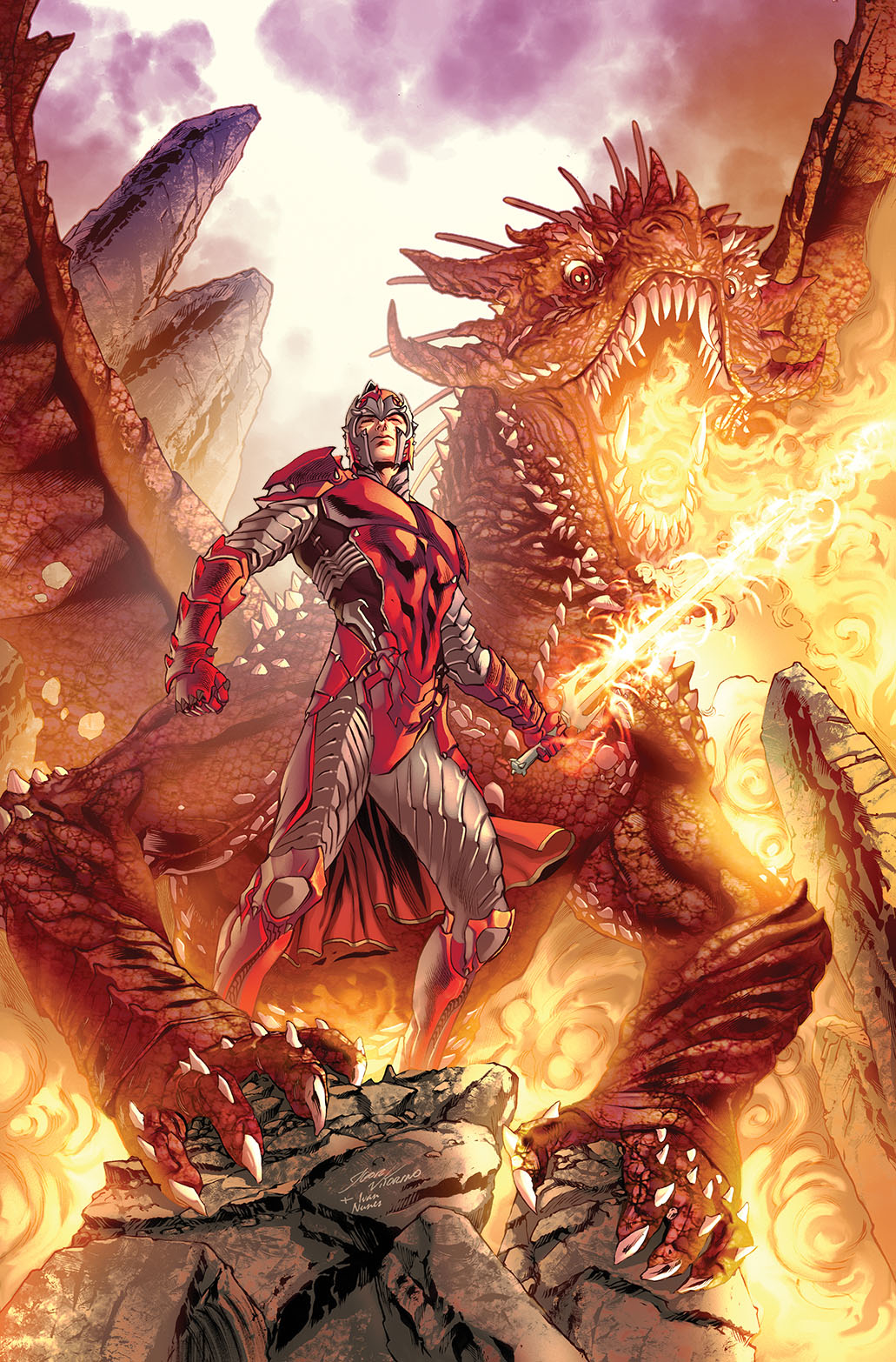 Myths & Legends Quarterly Dragon Clan Volume 4 Cover A Vitorino