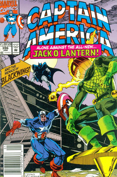 Captain America #396 [Newsstand]-Very Good (3.5 – 5)