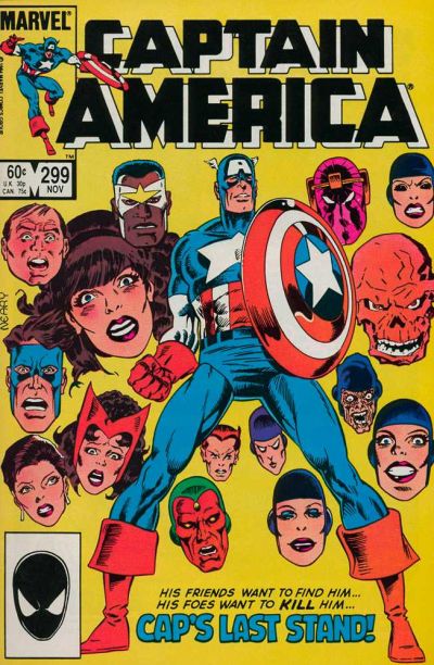 Captain America #299 [Direct]-Fine (5.5 – 7)