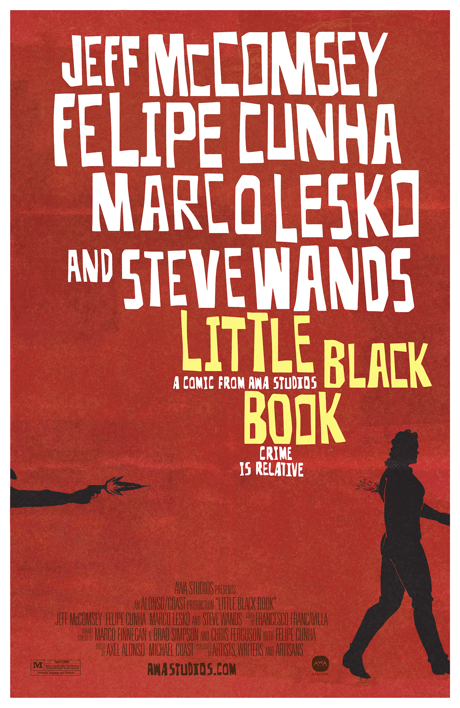 Little Black Book #3 Cover C Chris Ferguson & Felipe Cunha Movie Poster Homage Variant (Matur (Of 4)