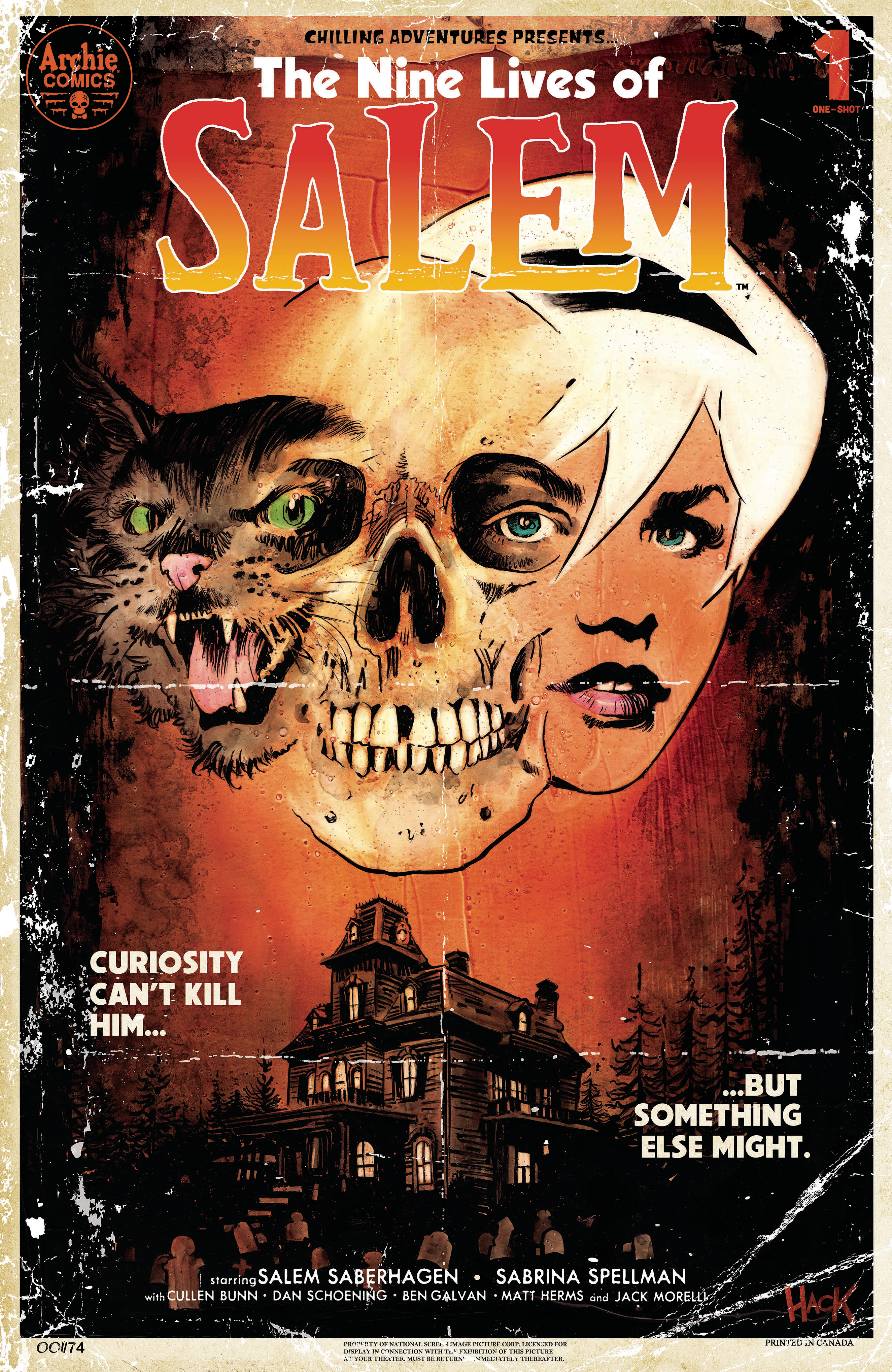 Nine Lives of Salem One-Shot (2024) Cover B Robert Hack