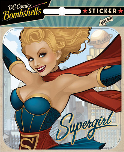 Bombshells Supergirl Sticker