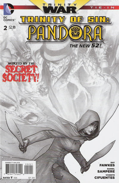 Trinity of Sin Pandora #2 1 for 25 Variant Edition (Trinity War) (2013)