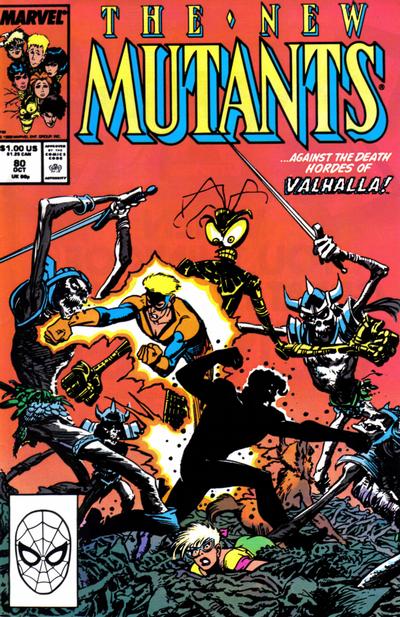 The New Mutants #80-Very Good (3.5 – 5)